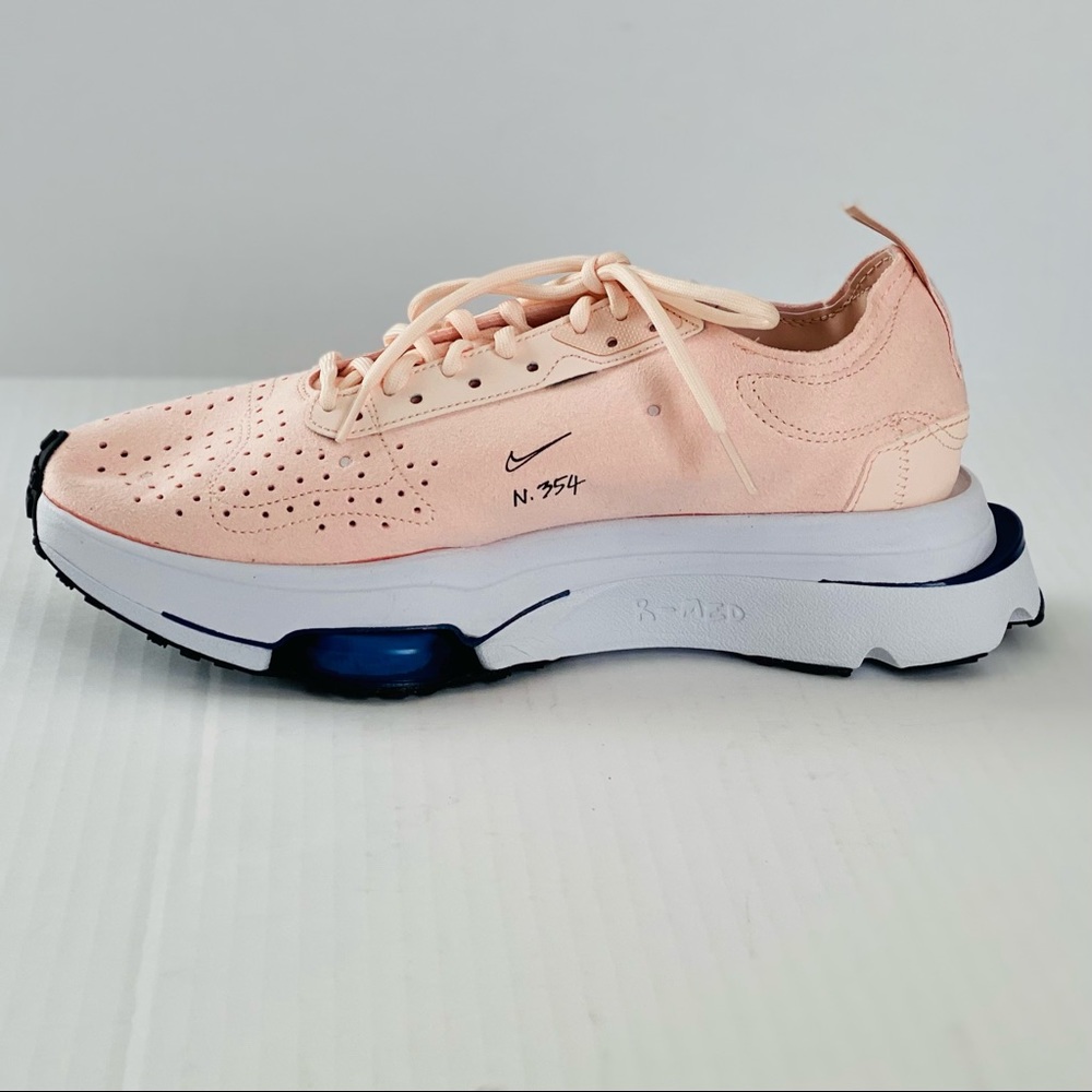 NWT Nike Women’s Air Zoom Type Sneaker, Orange Pearl Deep Royal Blue, Size 11 - Picture 7 of 16
